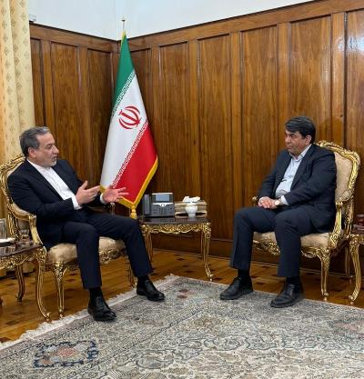 دیدار استاندار کرمان با مسئولین وزارت امور خارجه